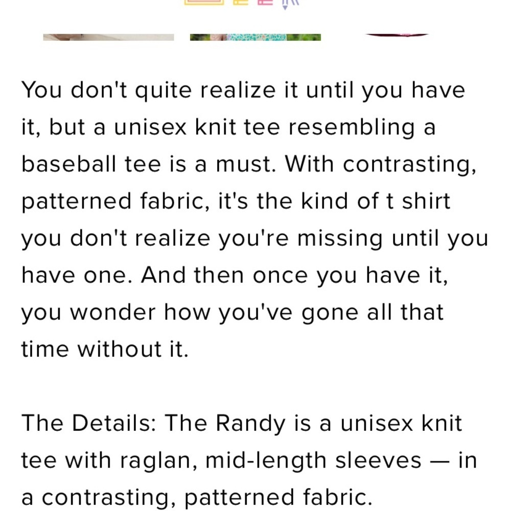 LuLaRoe Randy Tee! - Picture 7 of 8